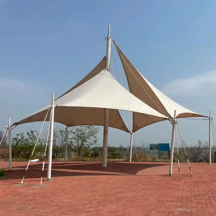 和田县膜结构景观棚