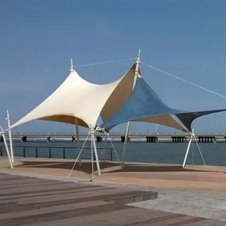 和田县膜结构景观棚