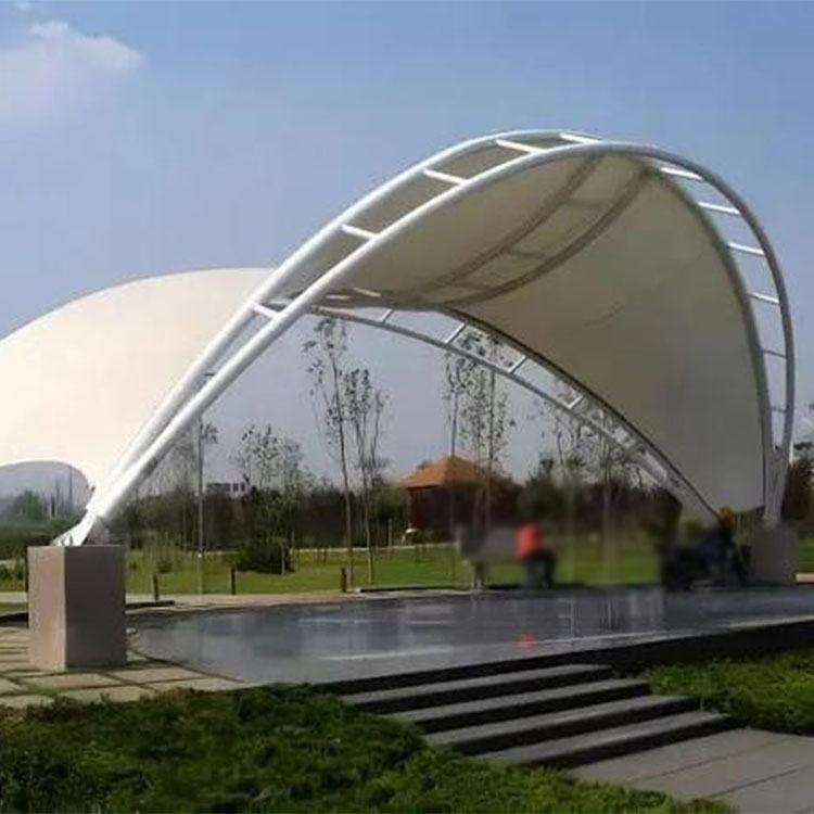 和田县膜结构景观棚