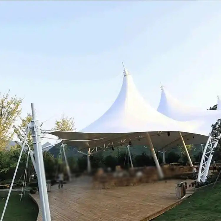 和田县膜结构景观棚