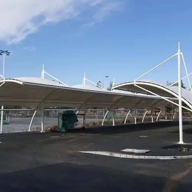 和田县膜结构电动车棚