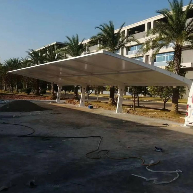 和田县膜结构汽车棚