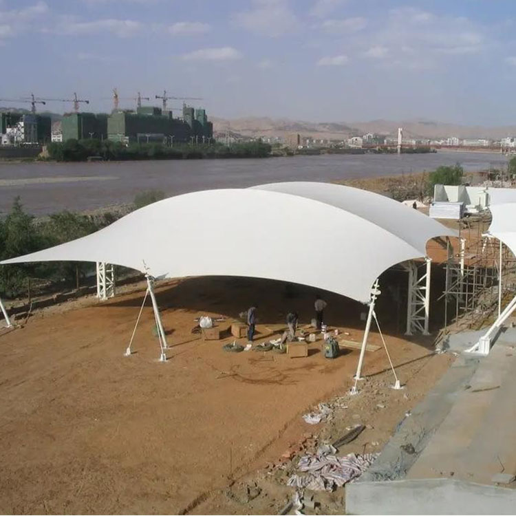 和田县膜结构汽车棚